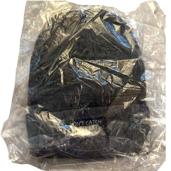 NWT Don’t Catch A Bullet Beanie Unisex OS | Streetwear Skater Urban Casual Emo - Picture 6 of 7